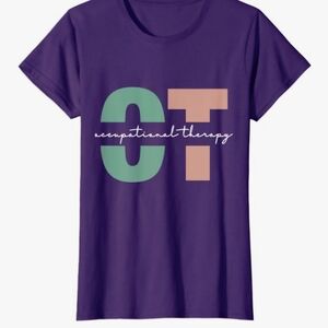 Purple Occupational Therapy Graphic Tee